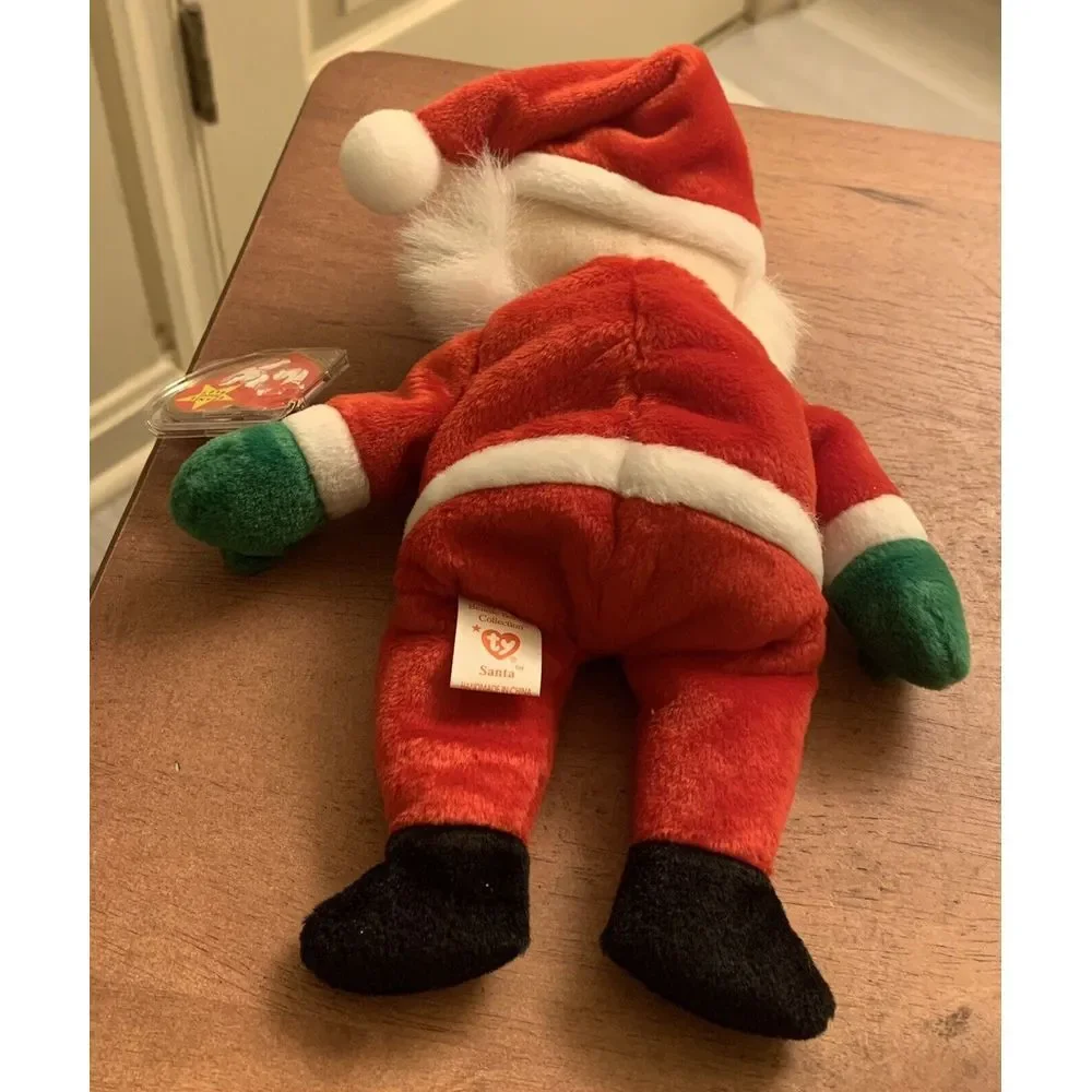 TY BEANIE BABY SANTA 1998 WITH TAG ERRORS CHRISTMAS‎ Vintage Retired